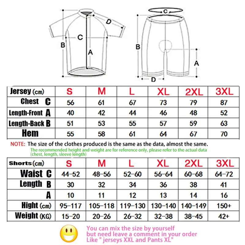 2022 Kids Cycling Clothing Short Sleeve Summer Bike Jersey Set for Boys MTB Bicycle Children Wear Cycling Kit Maillot Ciclismo images - 6
