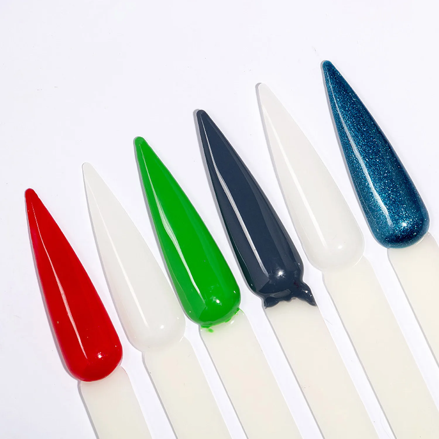 80 шт. палочки для дизайна ногтей в форме веера|Накладные ногти| |