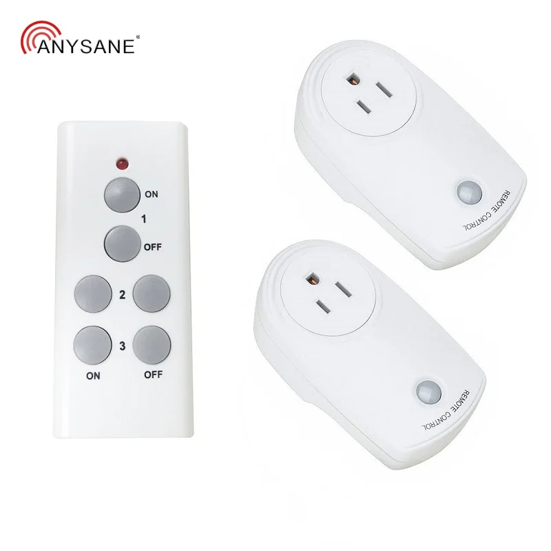 Универсальная штепсельная розетка стандарта США 433 МГц РЧ пульт дистанционного