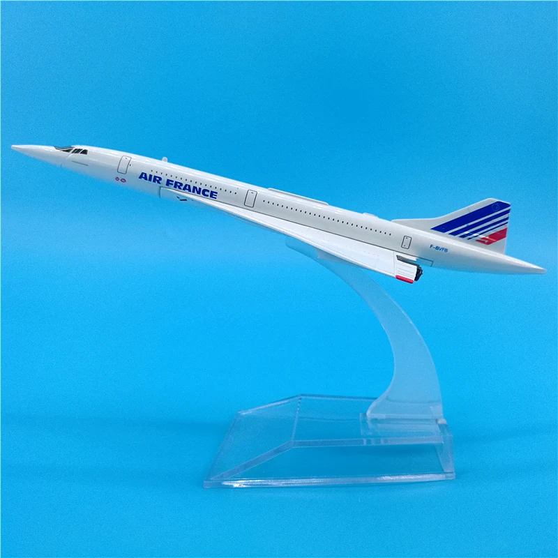 1:400 масштаб 16 см Concorde Air Франция модель самолета 1976-2003 литой под давлением самолет игрушка самолеты сверхзвуковой авиалайнер подарок коллекционный