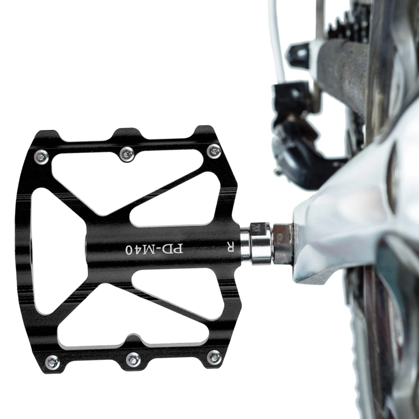 

Mountain Bike Pedals Bicycle Platform Flat Alloy Pedals Anti-slip Ultralight 3 Bearings Wide pedal For Cycling Bike Accessories