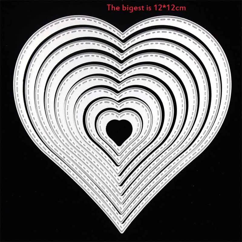 ZFPARTY квадратная круглая звезда рамка металлические штампы трафареты для сделай