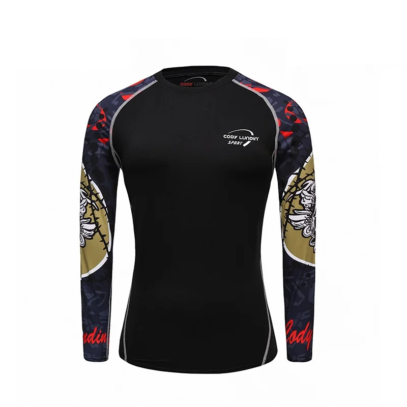 Новый костюм для йоги женские спортивные колготки с длинным рукавом и принтом