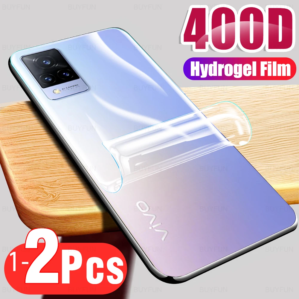 

Back Protector Hydrogel Film For Vivo V21 5G V21e V20 Se X50 X60 Pro Y11 2019 Y12 Y17 Y20 Y20s Y30 Y31 Y50 Y51 Y72 5G Not Glass