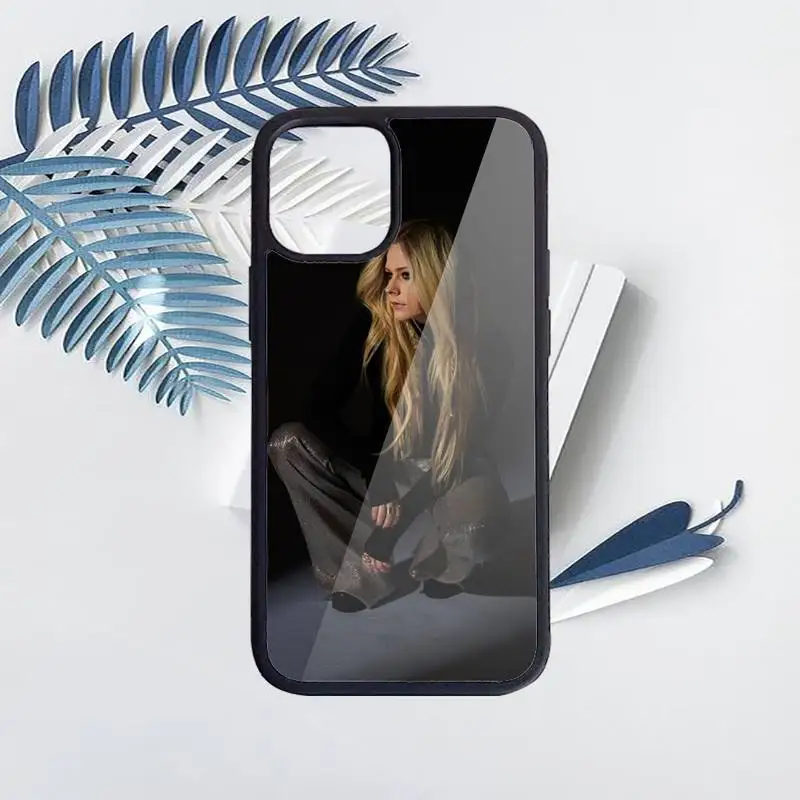 

Canada singer Avril Lavigne Phone Case PC for iPhone 11 12 pro XS MAX 8 7 6 6S Plus X 5S SE 2020 XR