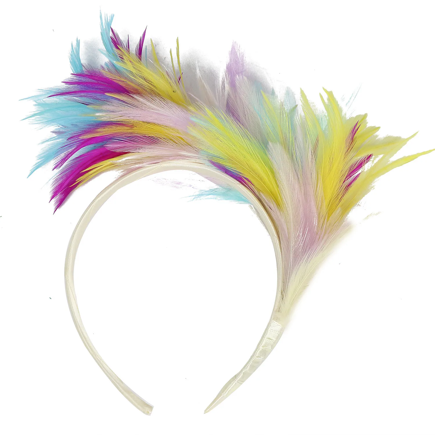 

Fascinator Feathers Headband for Women Wedding Party Headwear