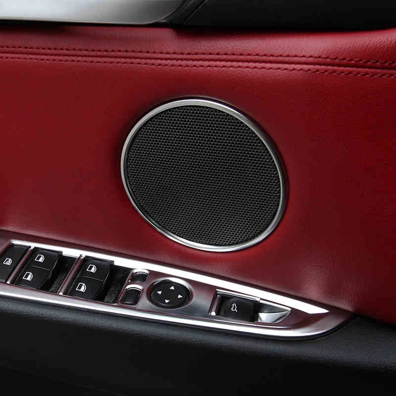 6 шт. для BMW X5 F15 F85 2014-2017 &amp X6 F16 F86 2015-2017 Хромированная Пластина ABS Матовый