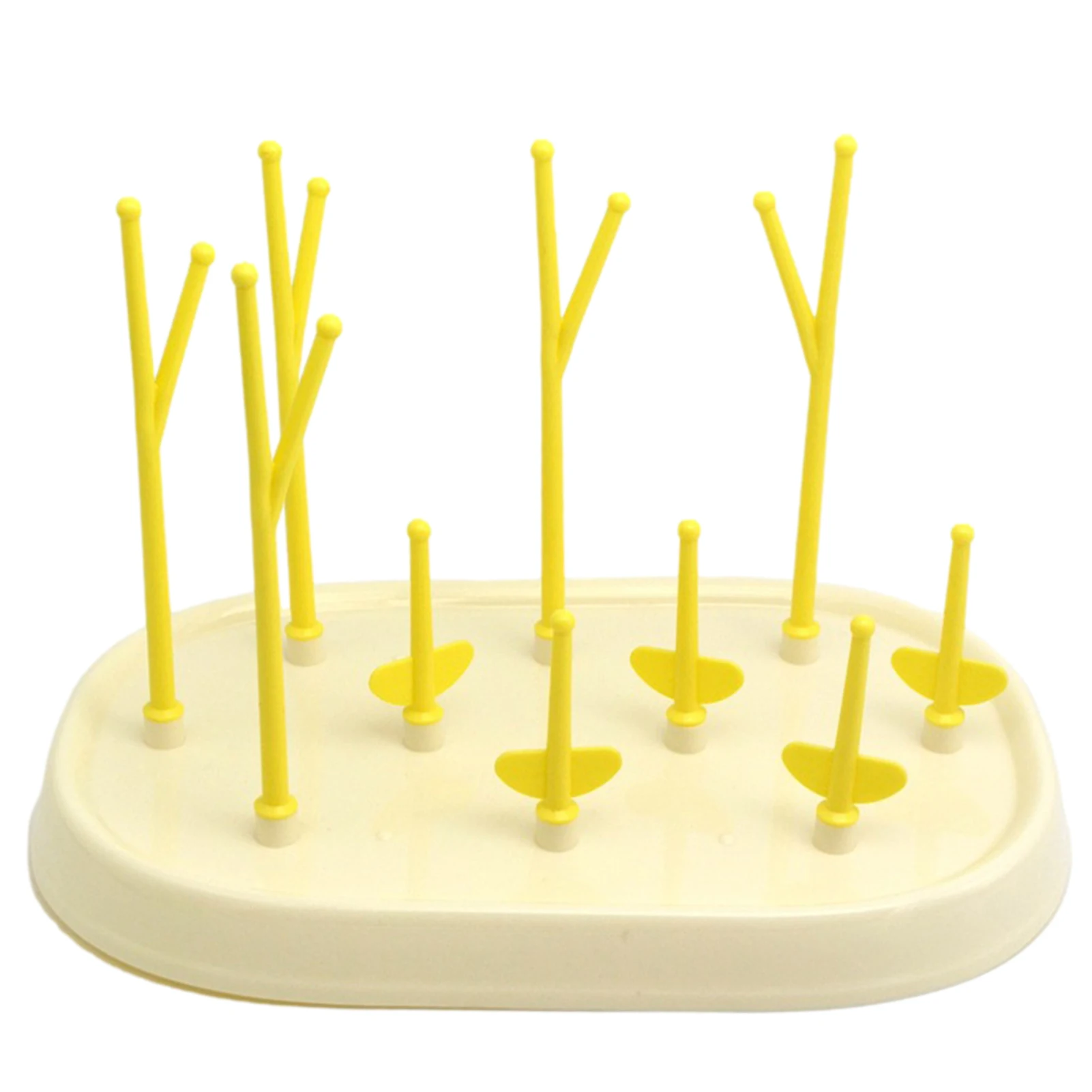 

Baby Bottle Drying Rack Plastic Bottle Drying Rack Feeding Bottle Stand Holder Cleaning Dryer Drainer Storage Drying Rack