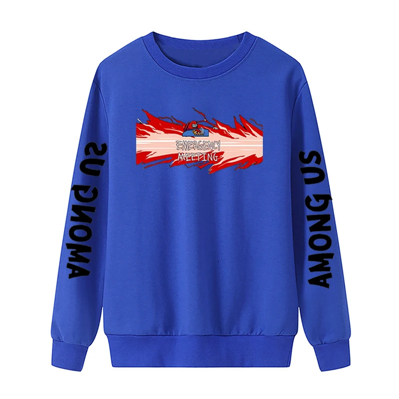 

Game New Game Emergency Meeting Man Hoodies Sweatshirts Woman Hoodie Sweatshirt Spring Autumn Crewneck Pullover Streetwear Hoody