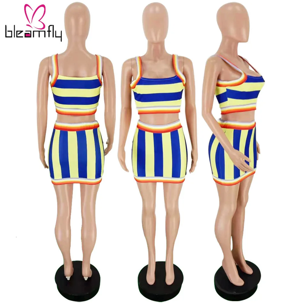 Летние женские полосатые платья без рукавов с набивным рисунком v образный вырез