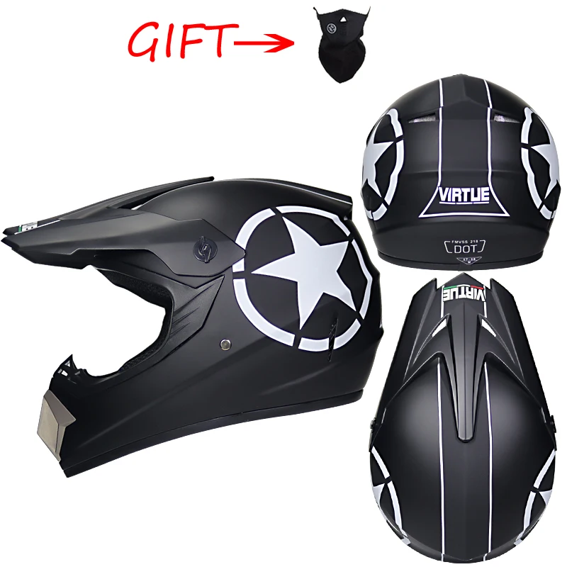 

DOT certified motorcycle men's Motocross helmet protective helmet ATV off-road vehicle downhill mountain bike DH Capacete