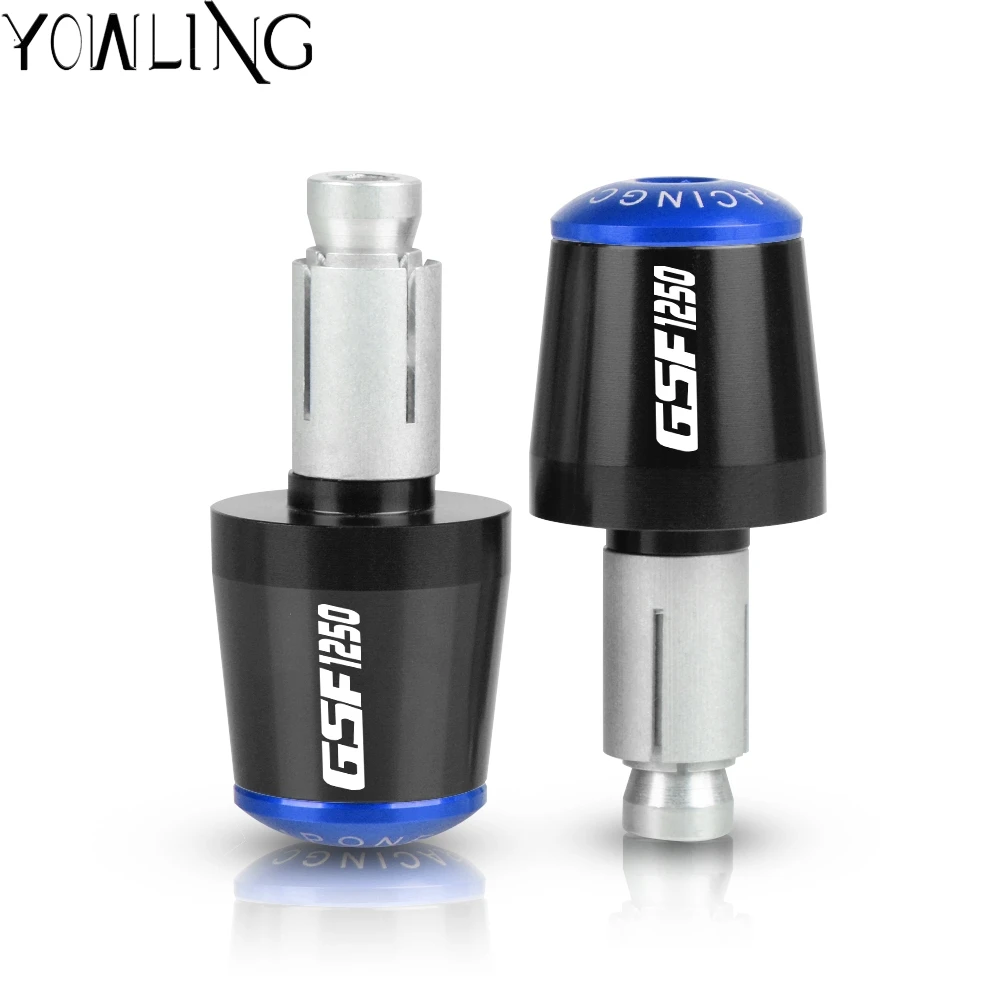 

For SUZUKI GSF1250 BANDIT 2007 2008 2009 2010 2011 2012 2013 2014 2015 Motorcycle 7/8" Handlebar Hand Grips Handle Bar End Cap