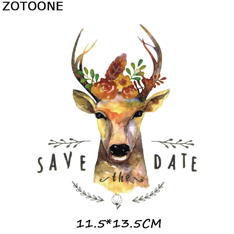 ZOTOONE наклейка для глажки животных маленькие белки животные моющиеся нашивки