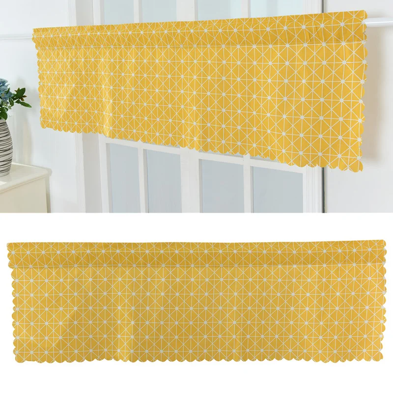 150*45 см Разноцветные шторы Экстра широкие и короткие оконные шторы кухня гостиная ресторан ванная комната детская спальня