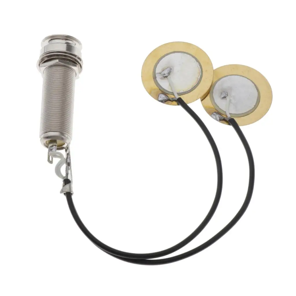 1 шт. калимба пьезо пикапа большого пальца пианино пикап аксессуары 6 35 мм 2