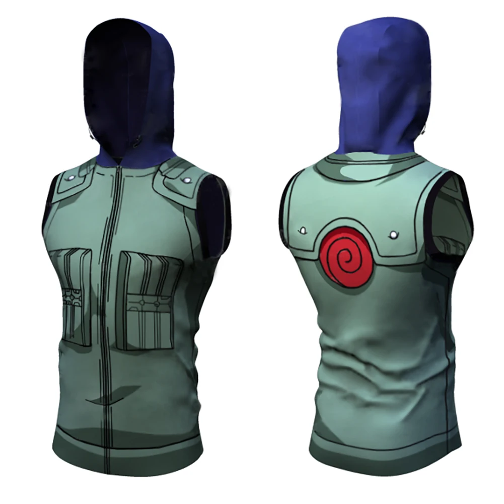 Brand Gyms Clothing Mens Bodybuilding Hooded Tank Top Cartoon Sleeveless Vest Sweatshirt Fitness Workout Sportswear Tops Male