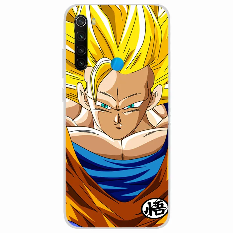 Silicone cases For Xiaomi Redmi note 8 pro 7 6 5 4x cover for redmi 7a k20 Dragon Ball Super goko vegeta matte silicon |