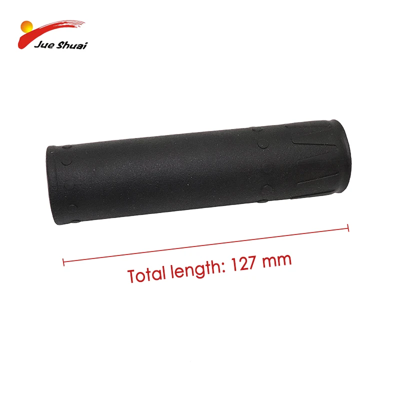 

Electric Scooter 127mm Total Length Black Grips Practical Rubber Flexible Escooter Accessories Adult Patinete Eletrico Part