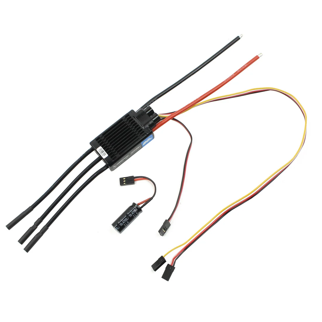 Контроллер скорости Hobbywing FlyFun V5 80A 60A бесщеточный ESC 3-6S Lipo с функцией Део для
