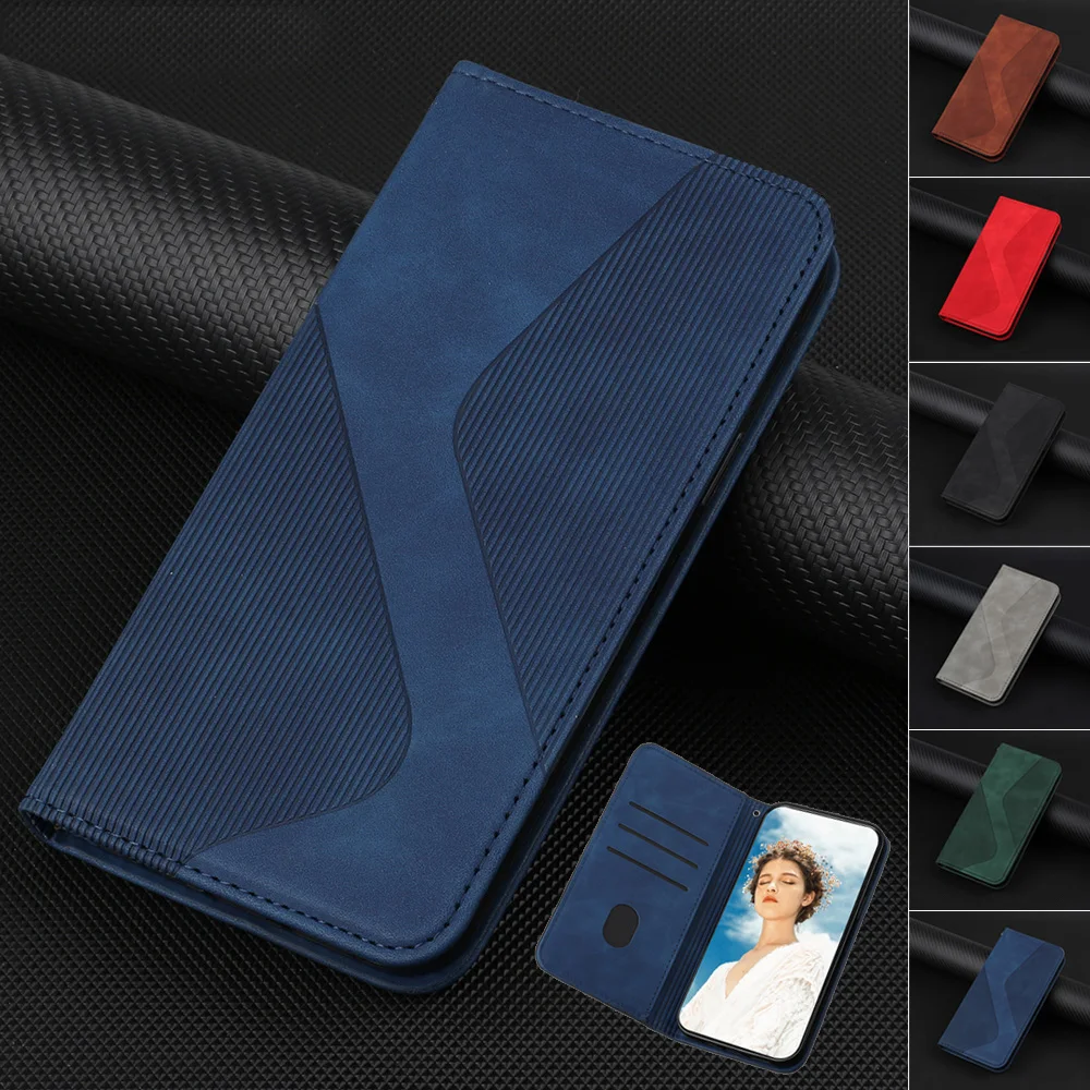 

Luxuxy Flip Leather Wallet Case For Samsung Galaxy S21 S20 FE Lite S10 E S9 Plus Note 20 Ultra Magnetic Card Holder Phone Coque