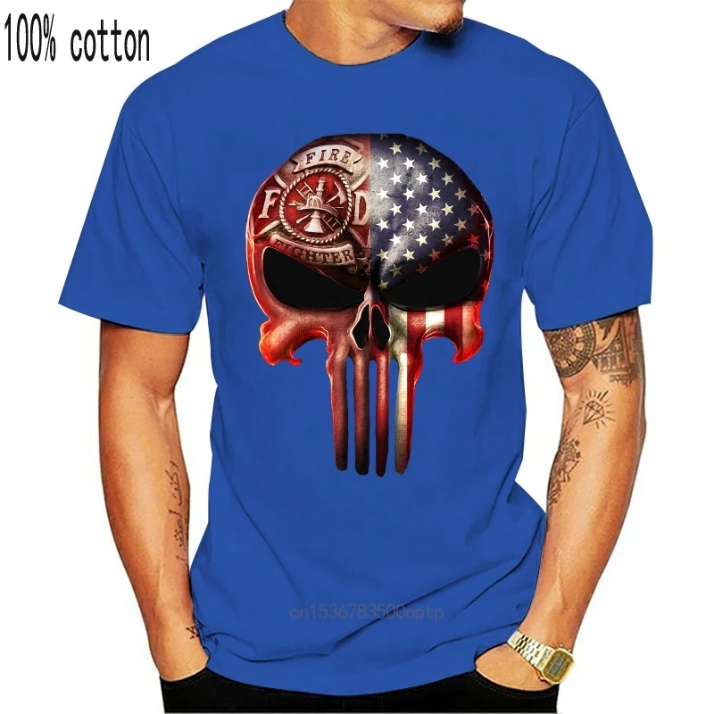 

Autism Awareness Skull Puzzle Pieces American Flag T Shirt Black Size S 3Xl
