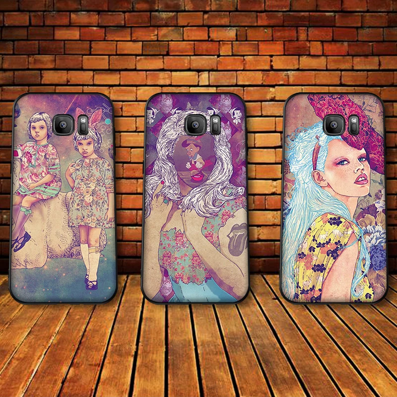 Mobile Phone Cases for Samsung A5 3 6 7 8 9 10 A10 A20 30 40 50 60 70 M40 Soft Silicone Cover Colourful | Мобильные телефоны и