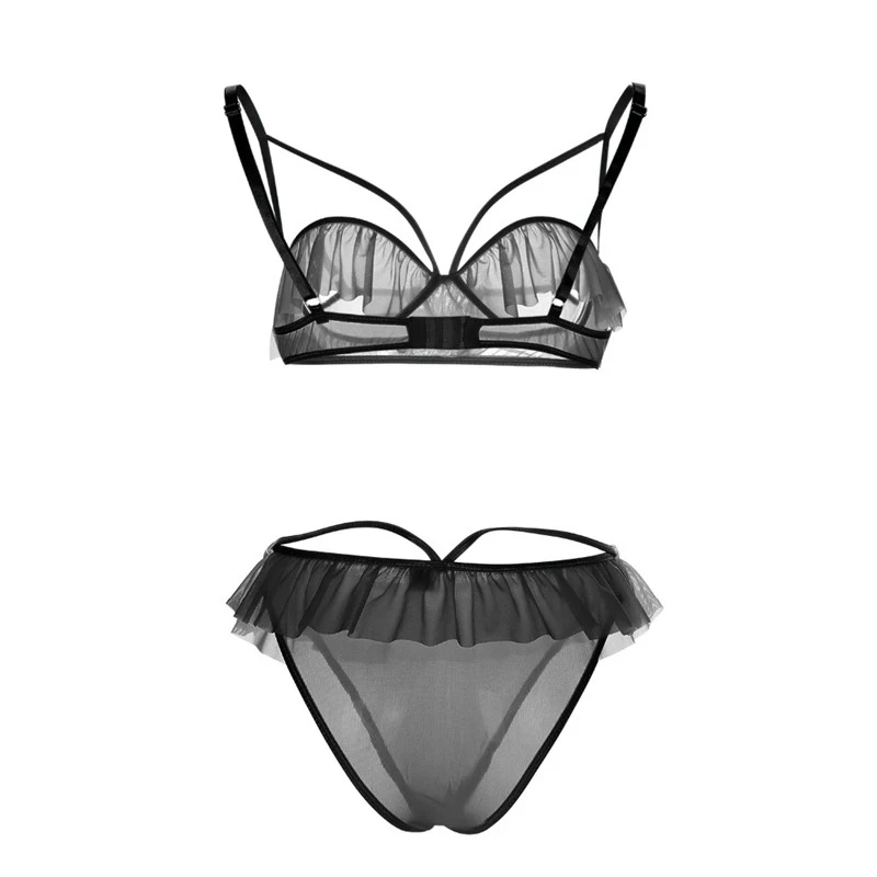 Ohyeahlover сексуальный женский комплект нижнего белья с открытой чашкой модный
