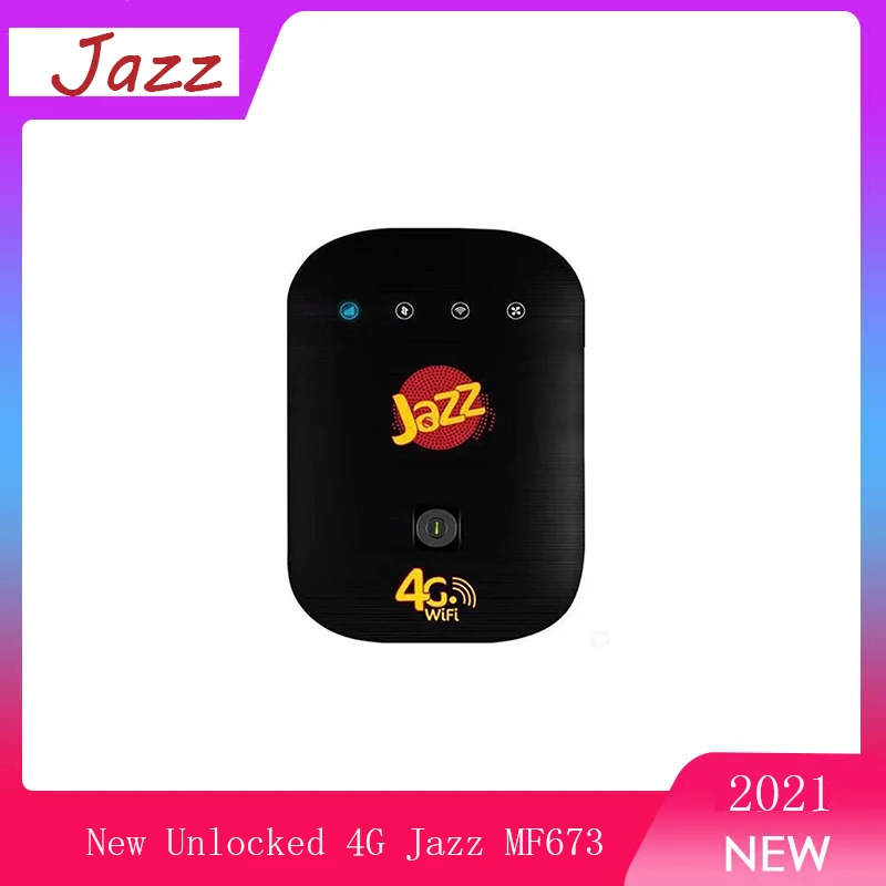 

New Unlocked 4G Jazz MF673 Hotspot 4g LTE Pocket Wifi Wireless Router PK ZTE Wipod WD670 850/1800mhz