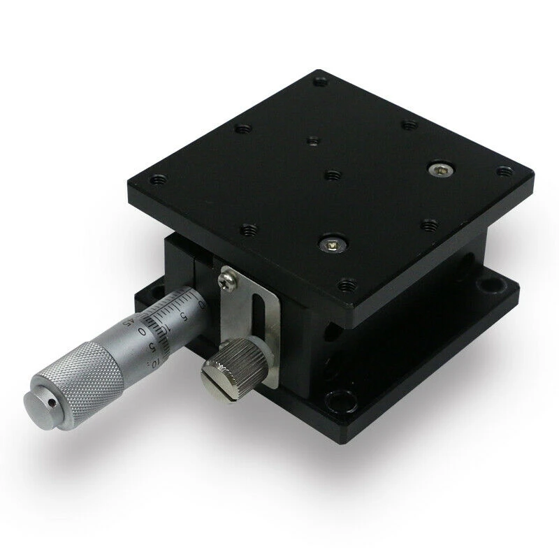 Ось Z 60x60мм платформа оптического перемещения Высокоточный микрометр