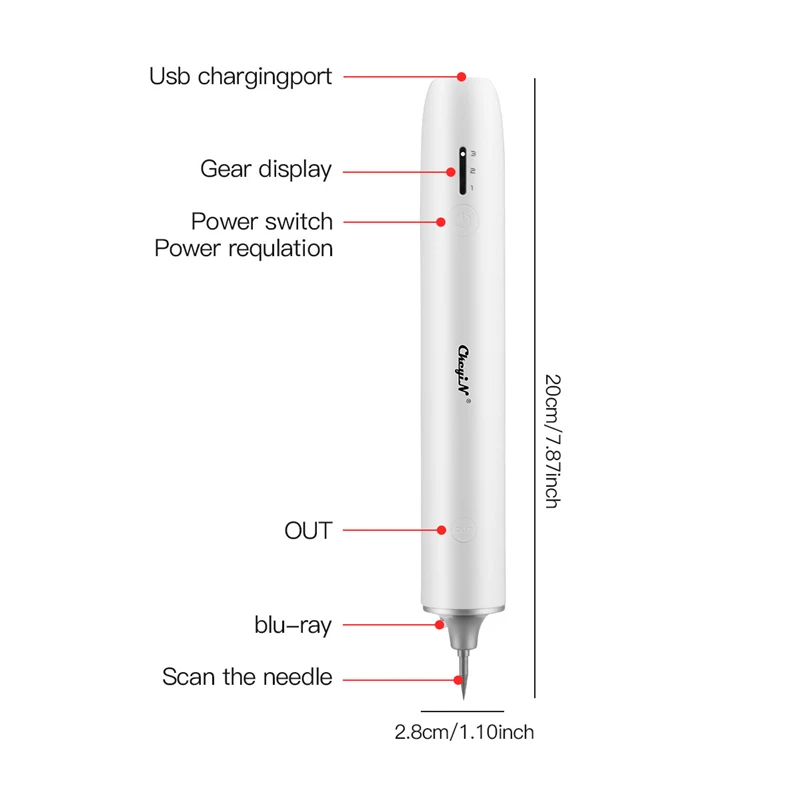 

Laser Plasma Pen Wart Remover Mole Tattoo Remover Machine Skin Tag Removal Spot Cleaner Skin Care Tools Beauty Machine