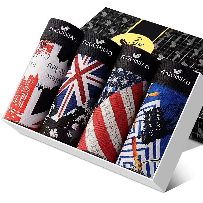 Боксеры Hom me мужские с принтом нижнее белье брендовые шорты боксеры пикантные