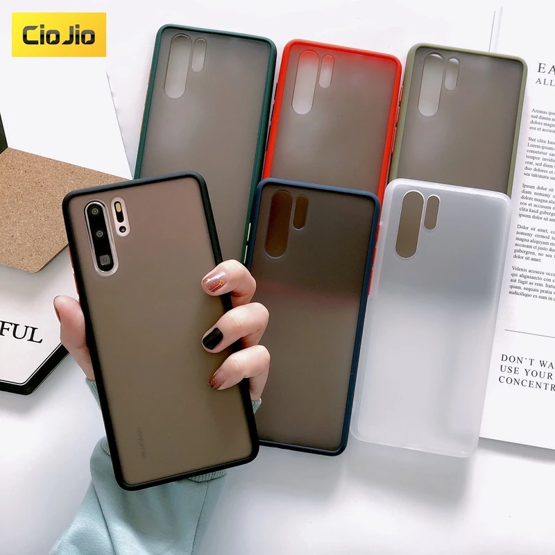 

Casing HUAWEI Nova 7I Nova 5T Nova 5i pro Nova 6SE Huawei P30 pro Skin Feeling Matte shockproof clear Case
