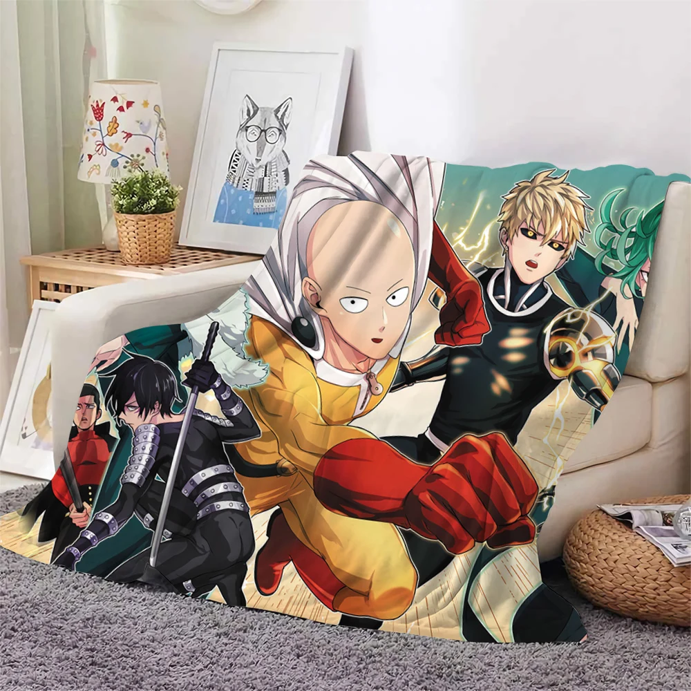 

Anime Super Hero One Punch Man Blanket 3D Print Flannel Blanket Sofa Travel Blankets Hiking Picnic Blanket Bedding Quilt