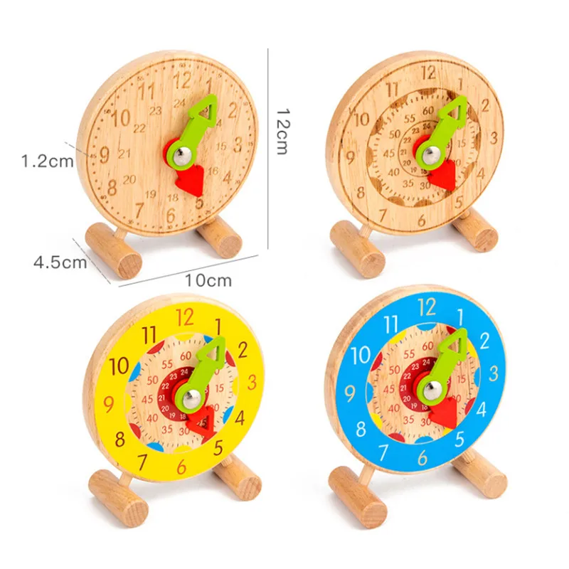 

Cognitive Toy Baby's Digital Clock Convenient Storage Thick Design Not Easily Deformed Smooth Edges And Corners Without Burrs