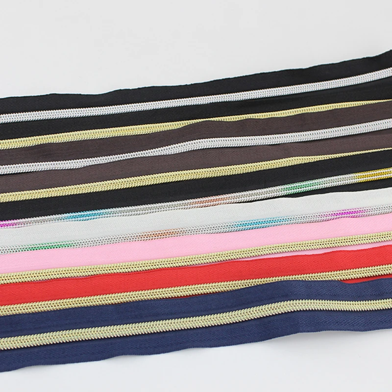5 # нейлоновая застежка молния цветов 50 ярдов/партия пластиковые застежки молнии