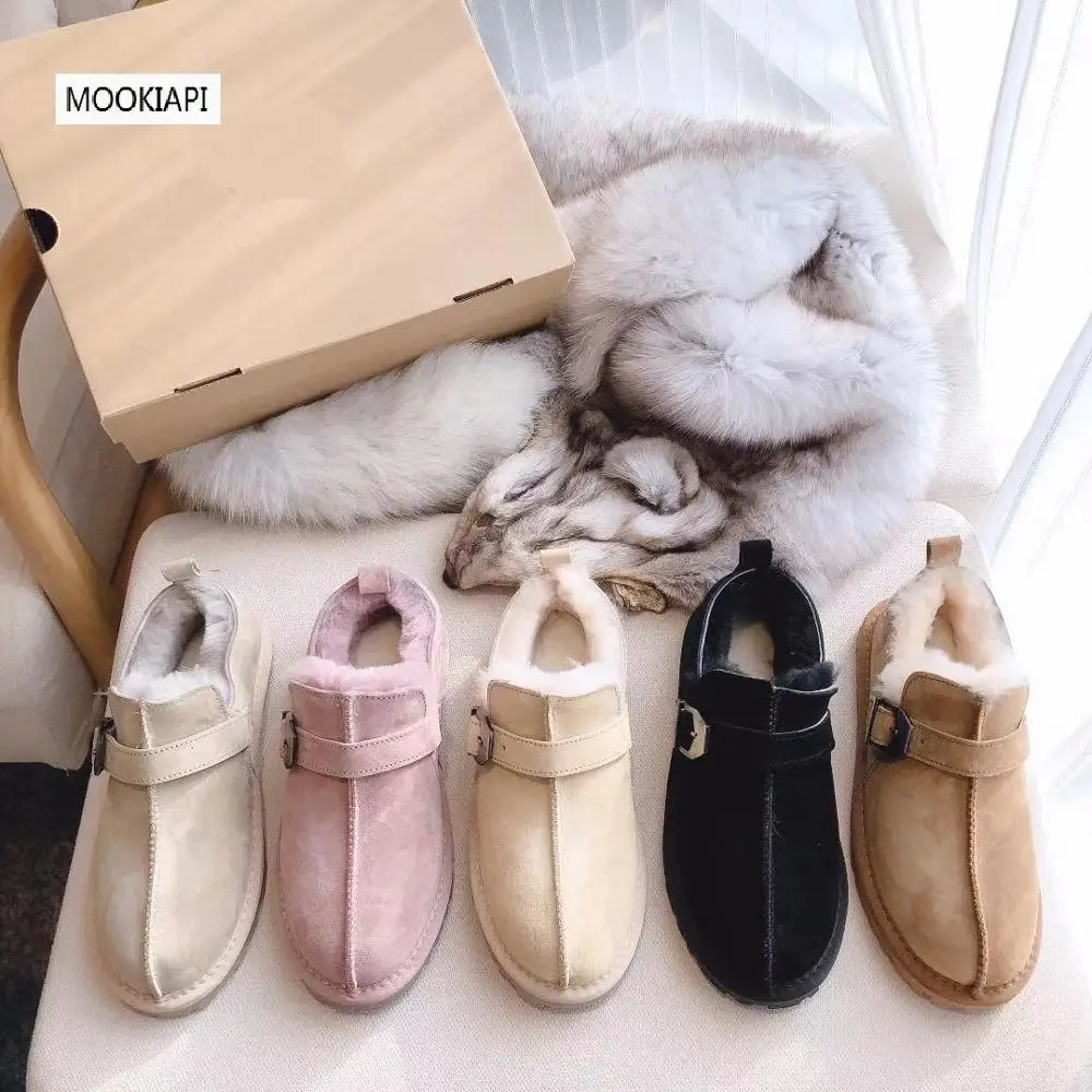 2019 Китая качественная Брендовая обувь женские зимние ботинки натуральной свиной