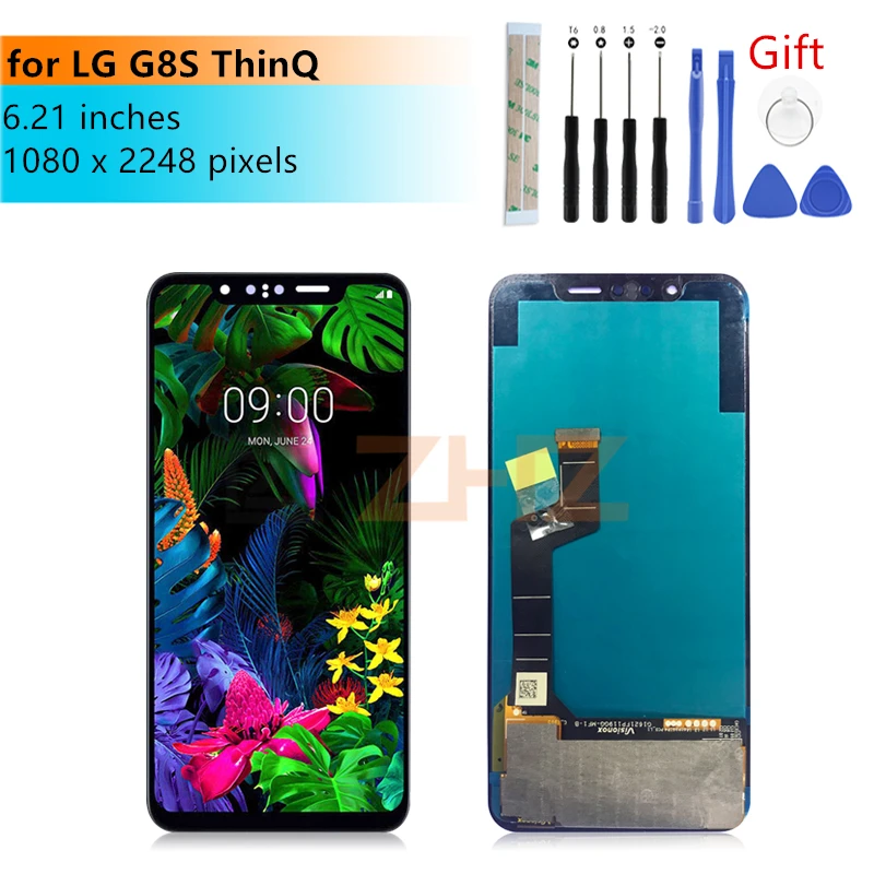 

for LG G8S ThinQ LCD Display Touch Screen Digitizer Assembly lcd digitizer g8s thinQ screen replacement Repair parts with tools