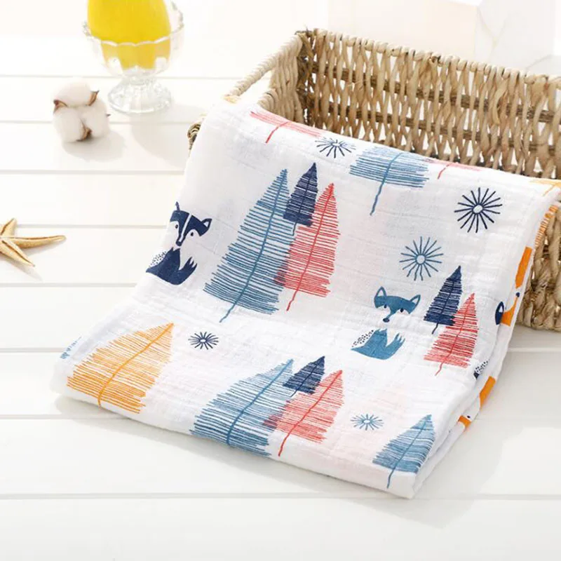 baby blanket 3 Муслиновые детские одеяла, аксессуары для фотографирования новорожденных, мягкое дышащее Пеленальное полотенце, детское постельное белье из органического хлопка, банное полотенце - Цвет: baby blanket 3