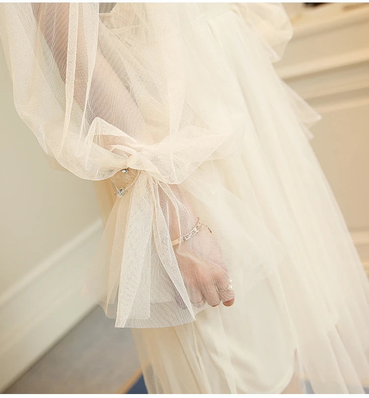 

New 2020 Lace Loose Sexy Dresses large Plus size Dress Transparent Mesh Reffle dresses Woman Party Night Shein Lace Dress 860C