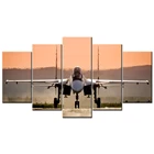 Картина с изображением истребителя, 5 шт., современный плакат, Настенная картина для домашнего декора, Su-30