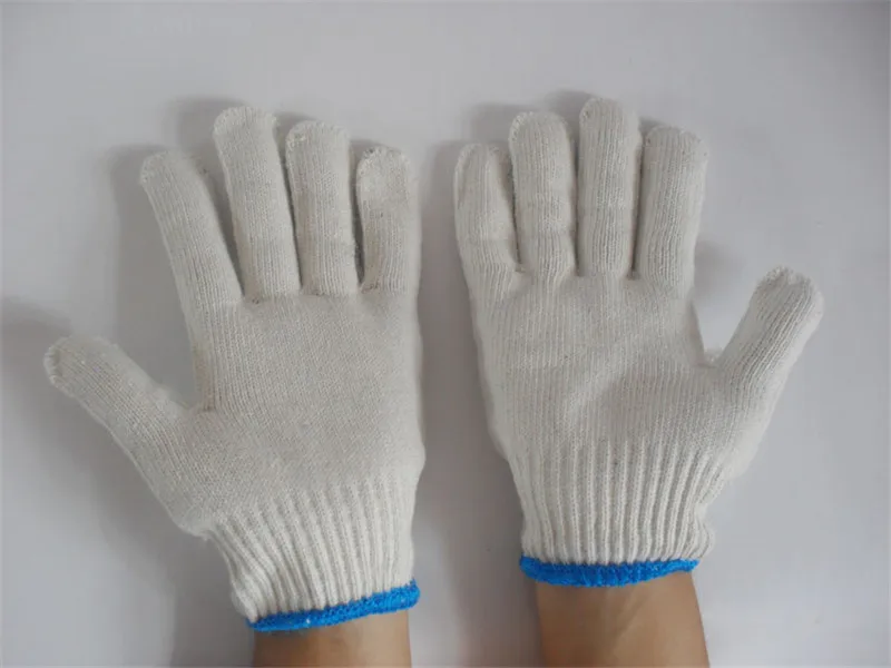 Тонкие хлопковые перчатки для работы в саду по дереву защиты домашней 2 пары