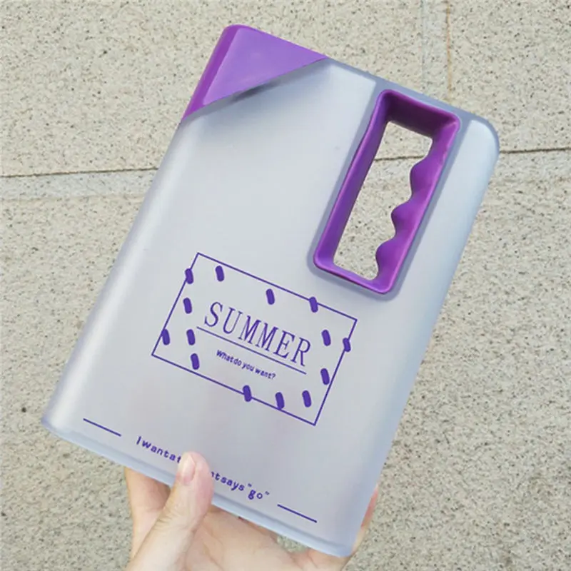 2019 новая чистая красная креативная личность квадратный прозрачный блокнот