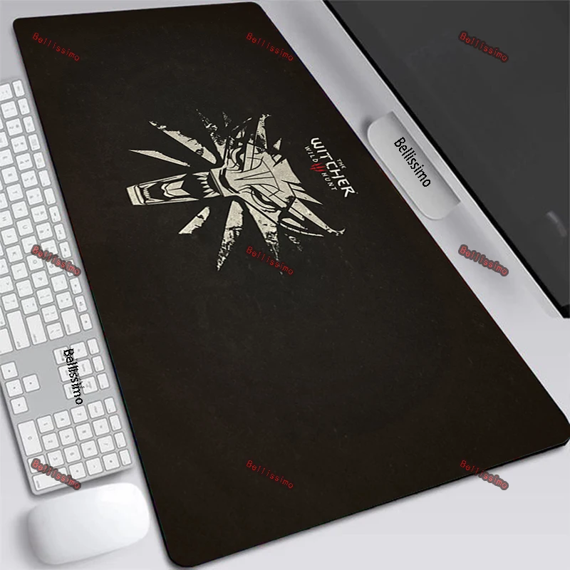 

Mouse Pad The Witchers Keyboard Mat Desk Durable Desktop Mousepad Rubber Gaming 900x400 Gamers Decoracion Gamer PC Computer XXL
