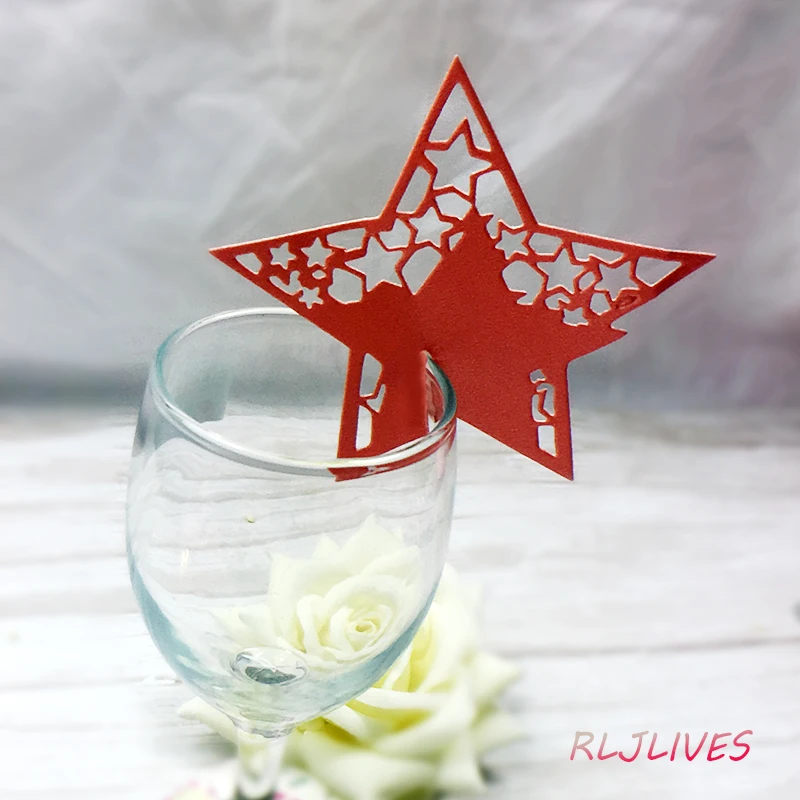 Стакан для вина в форме сердца и звезды металлические Вырубные штампы сделай сам