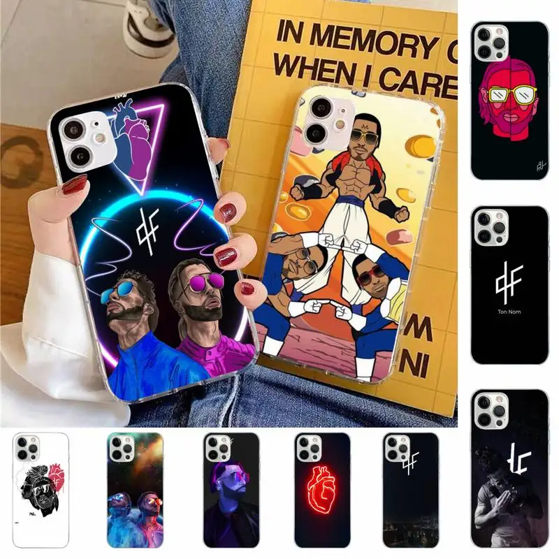

PNL QLF Rapper singer Phone Case for iPhone 11 12 13 mini pro XS MAX 8 7 6 6S Plus X 5S SE 2020 XR case