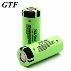 GTF 26650 3,7 в 5000 мАч литий-ионная аккумуляторная батарея 26650A, батареи большой емкости 5000 мАч для светодиодного фонарика, Прямая поставка