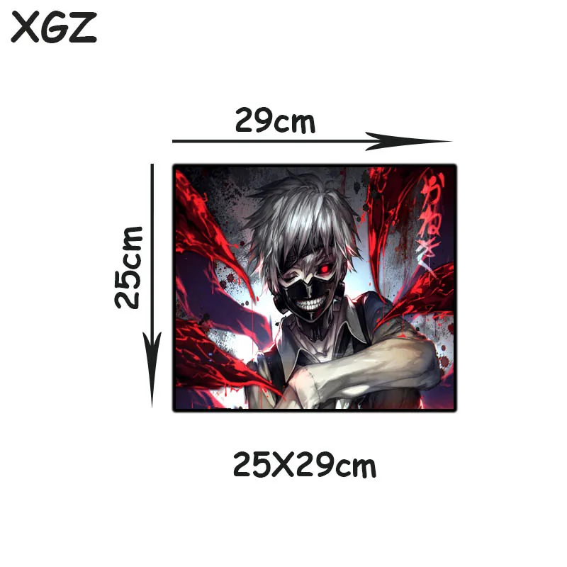 

XGZ anime mouse pad ghoul series pattern keyboard pad home high-quality gaming mouse pad computer notebook desk pad