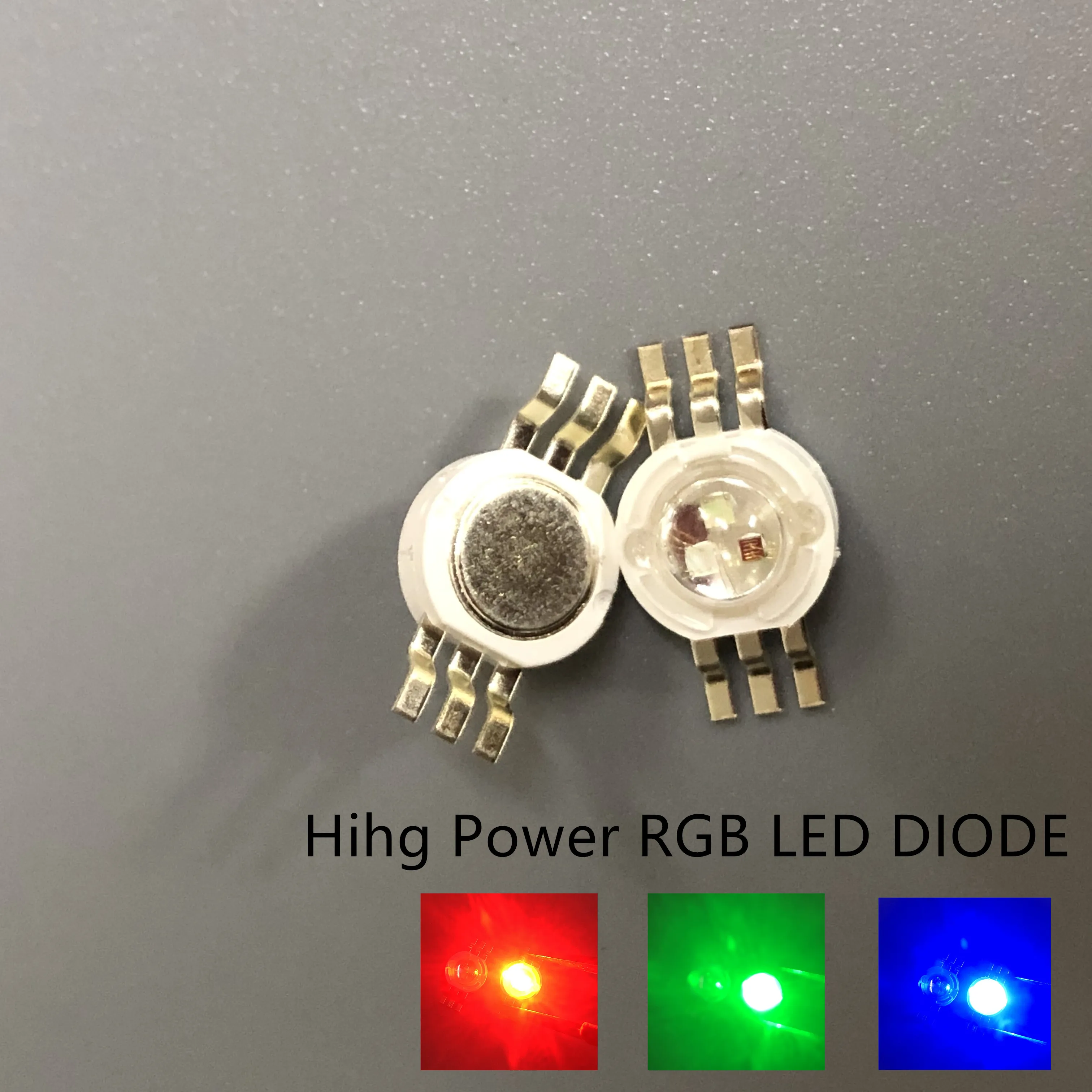 Светодиодная RGB лампа 3 Вт с чипом высокой мощности 6 контактов 2 4 в 0 В красный