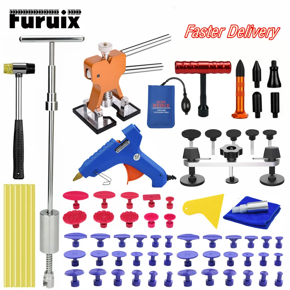 

Набор для удаления вмятин без покраски, комплект для ремонта кузова автомобиля