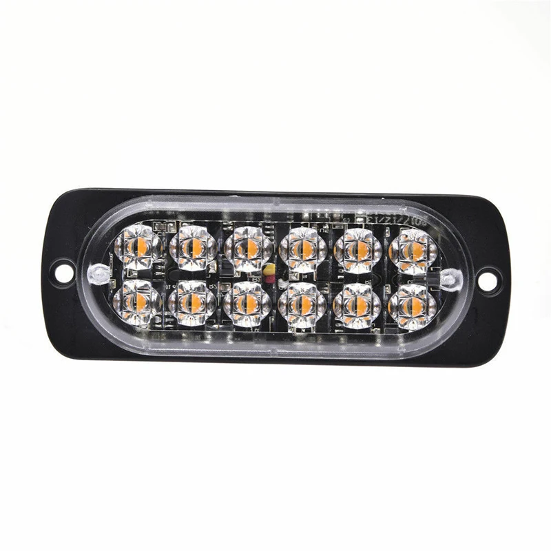 

Fog Working Light Working Lamp 12V-24V Amber Kit Truck Warning 36W Plastic